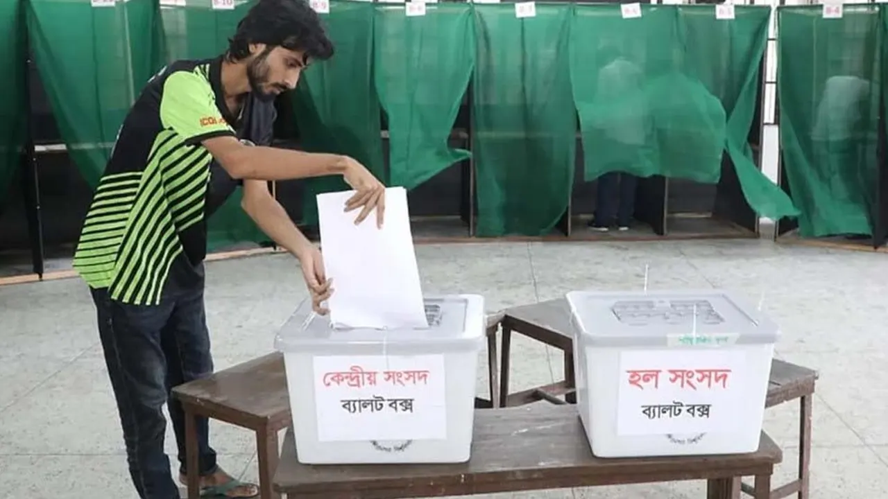 ভোটগ্রহণ। ছবি : সংগৃহীত