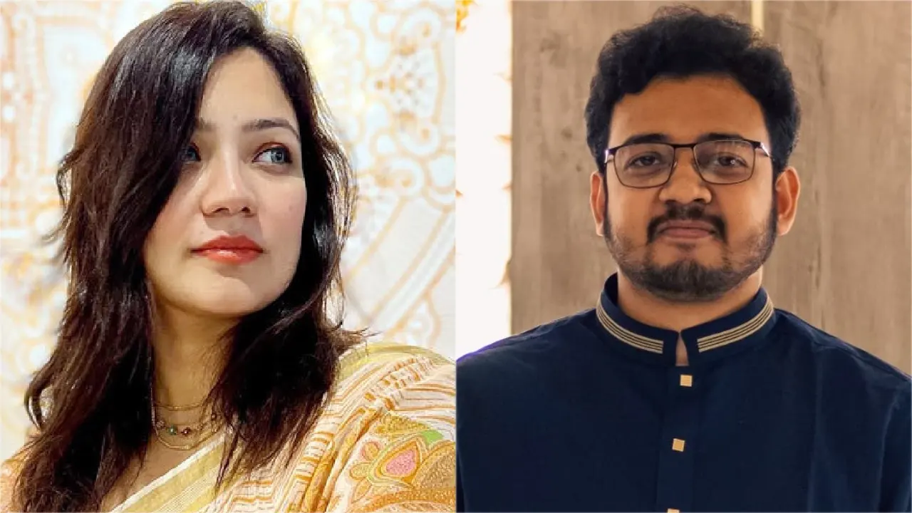 সহকারী অধ্যাপক শেহরীন আমিন ভূঁইয়া মোনামী ও এজিএস মো. মহিউদ্দীন খান। ছবি : সংগৃহীত