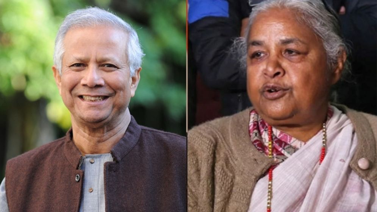 বাংলাদেশের অন্তর্বর্তী সরকারের প্রধান উপদেষ্টা ড. ইউনূস ও নেপালের নতুন প্রধানমন্ত্রী সুশীলা কার্কি। ছবি : সংগৃহীত