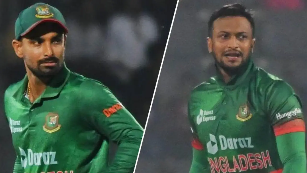লিটন দাস ও সাকিব আল হাসান। পুরোনো ছবি