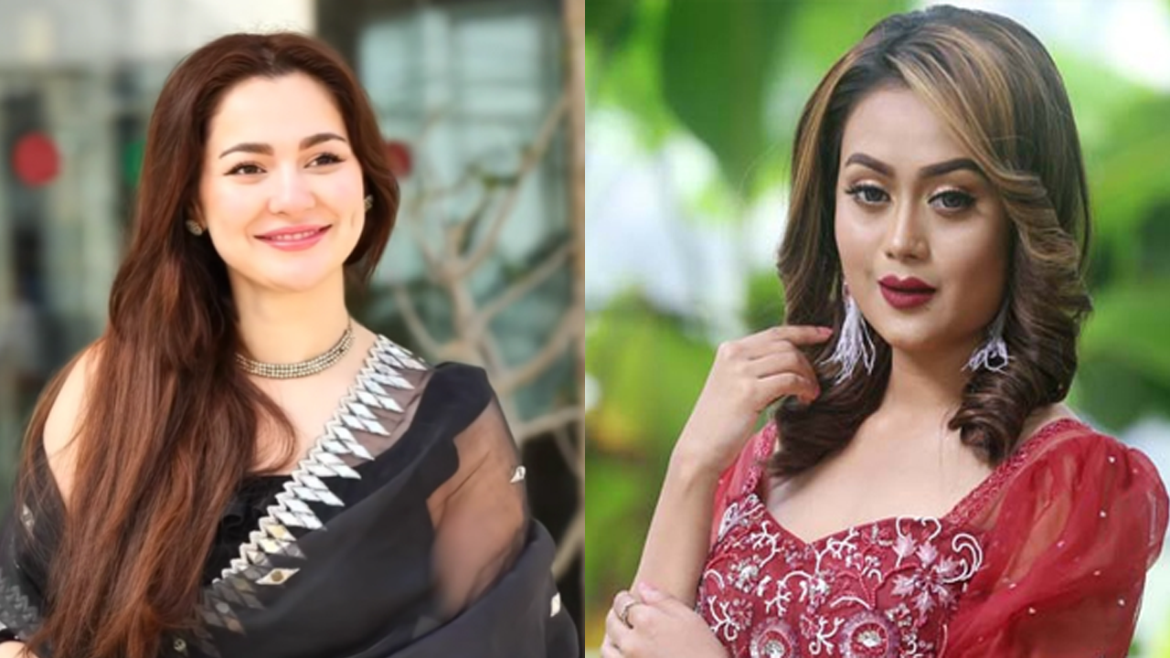হানিয়া আমির ও বারিশা হক | ছবি : সংগৃহীত