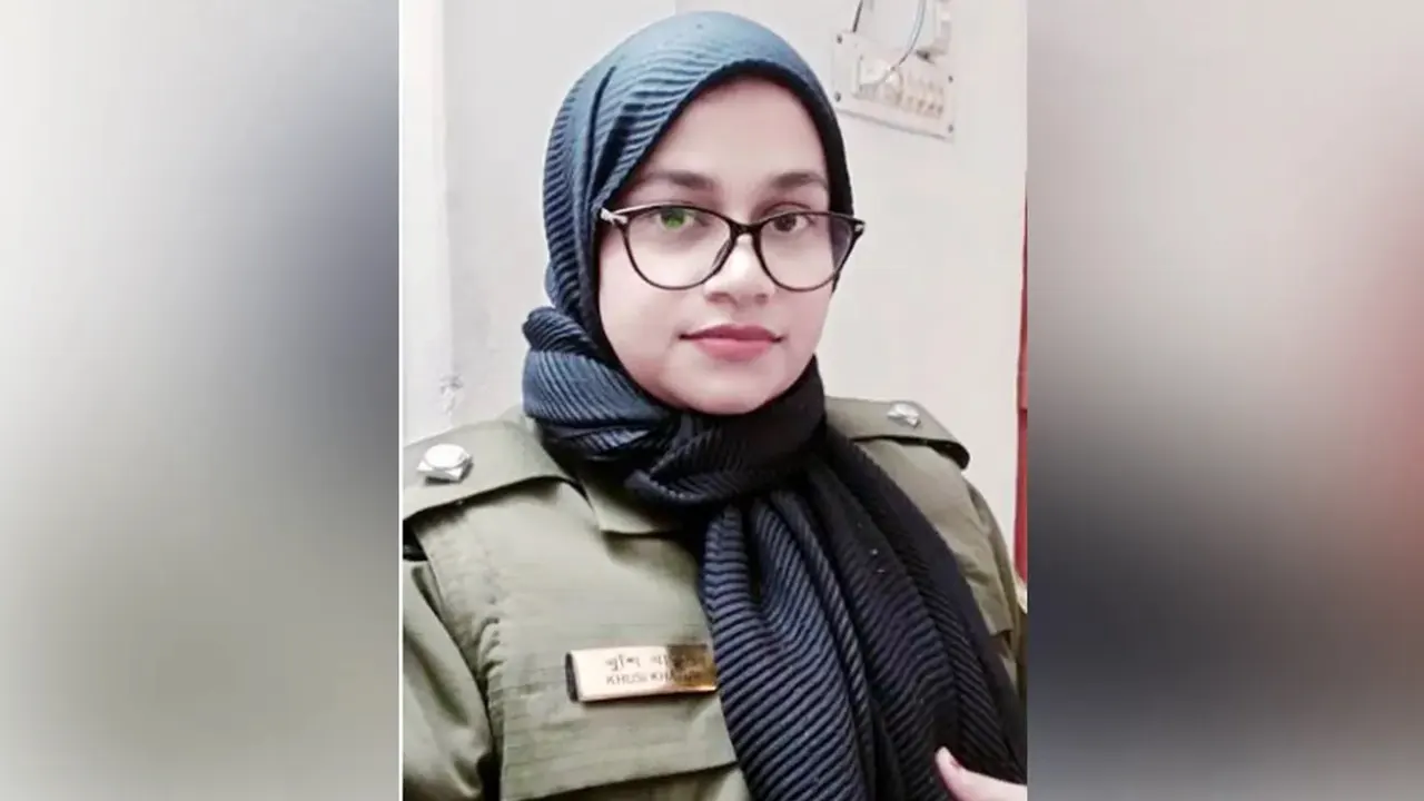 আনসার ভিডিপি কর্মকর্তা খুশি খাতুন। ছবি : সংগৃহীত