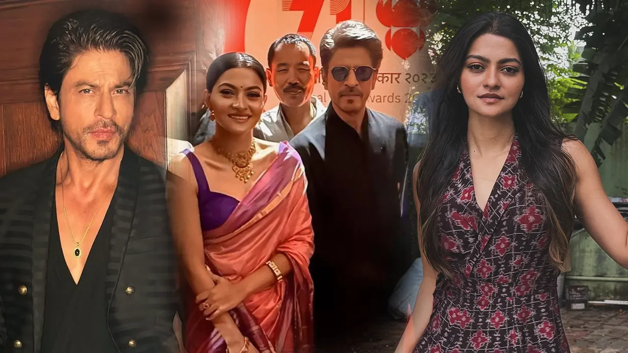 শাহরুখ খান ও প্রকৃতি মিশ্র  । ছবি : সংগৃহীত