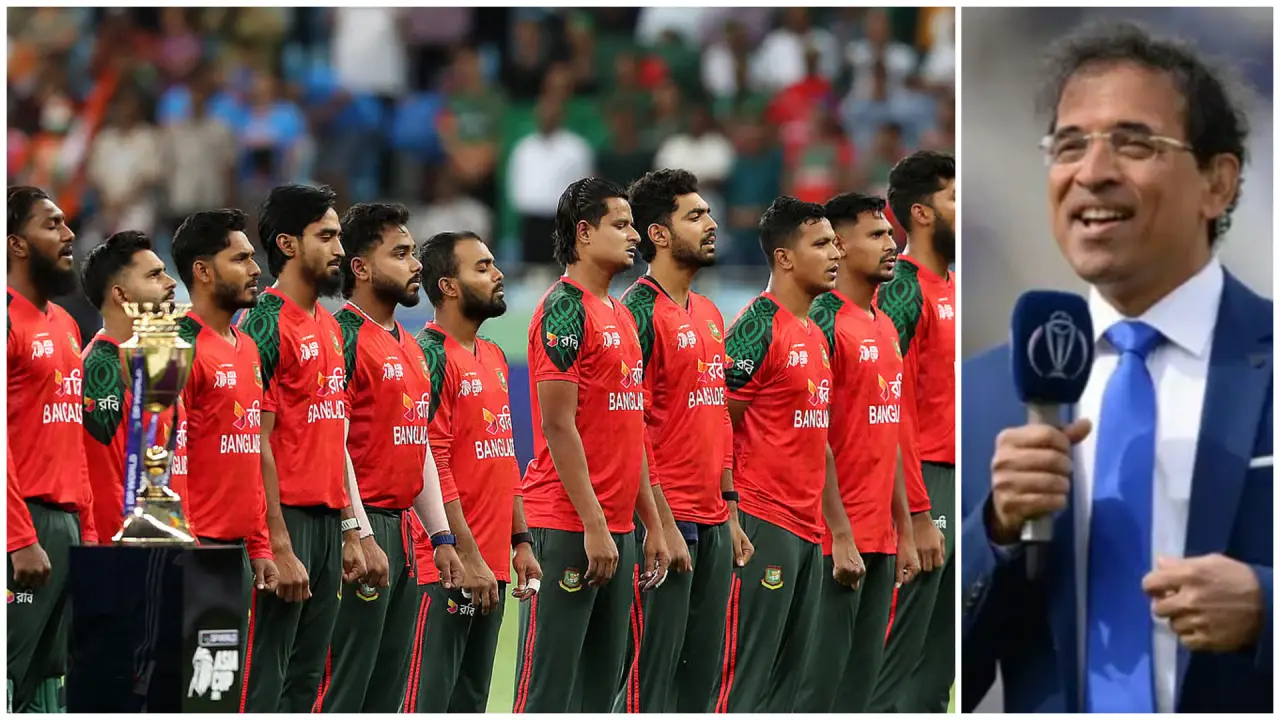 বাংলাদেশের পারফরম্যান্সে হতাশ হার্শা ভোগলে। ছবি : সংগৃহীত