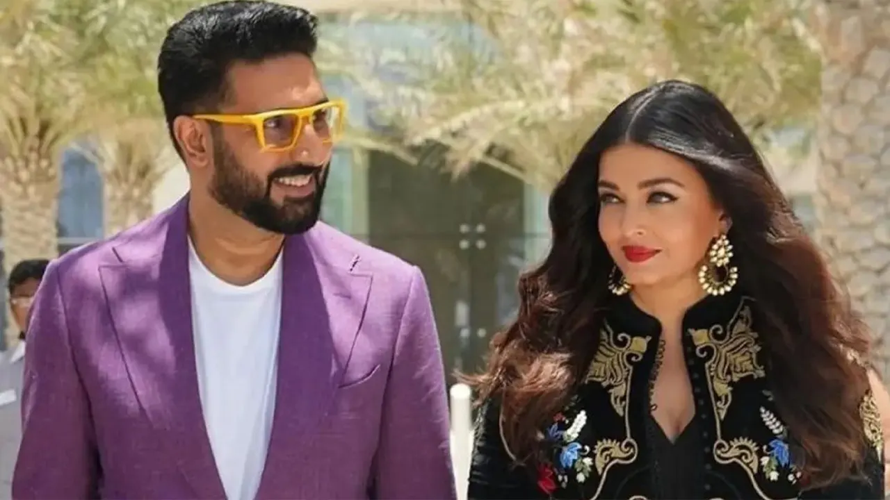 ঐশ্বরিয়া ও অভিষেক । ছবি : সংগৃহীত