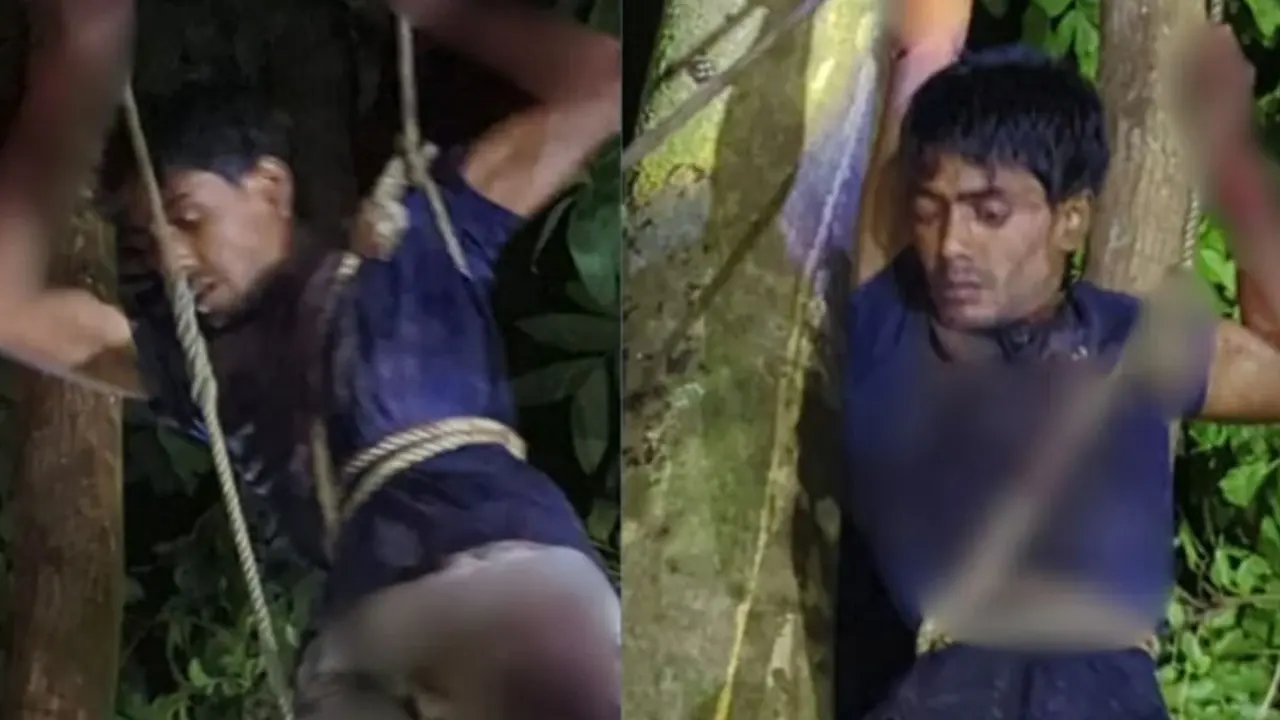 শিশুকে হত্যার পর ৭০ ফুট গাছের ওপর ওঠেও রক্ষা পেল না যুবক