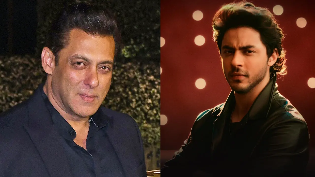 সালমান খান ও আরিয়ান খান । ছবি : সংগৃহীত