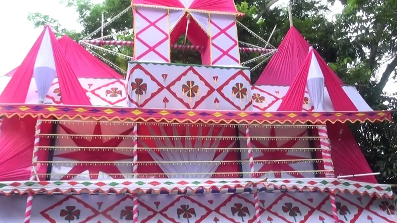বিয়ে বাড়ির তোরণ। ছবি : সংগৃহীত