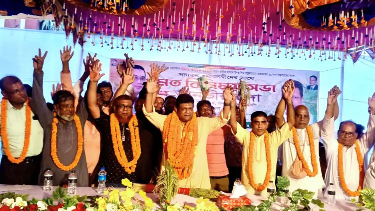বিএনপিতে যোগ দিলেন দুই সহস্রাধিক সনাতন ধর্মাবলম্বী