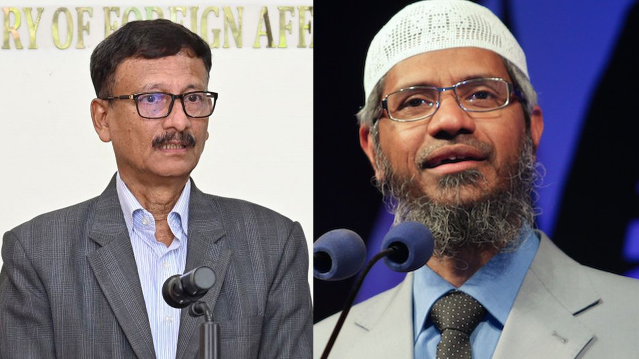 জাকির নায়েকের ঢাকা সফর নিয়ে প্রশ্নে যা বললেন পররাষ্ট্র উপদেষ্টা