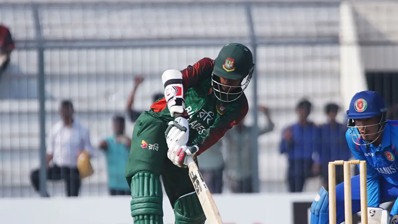 ম্যাচের দৃশ্য। ছবি : সংগৃহীত