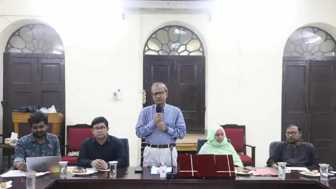 ‎মাদক রুখতে না পারলে জাতির ভবিষ্যৎ অন্ধকার : জবি উপাচার্য