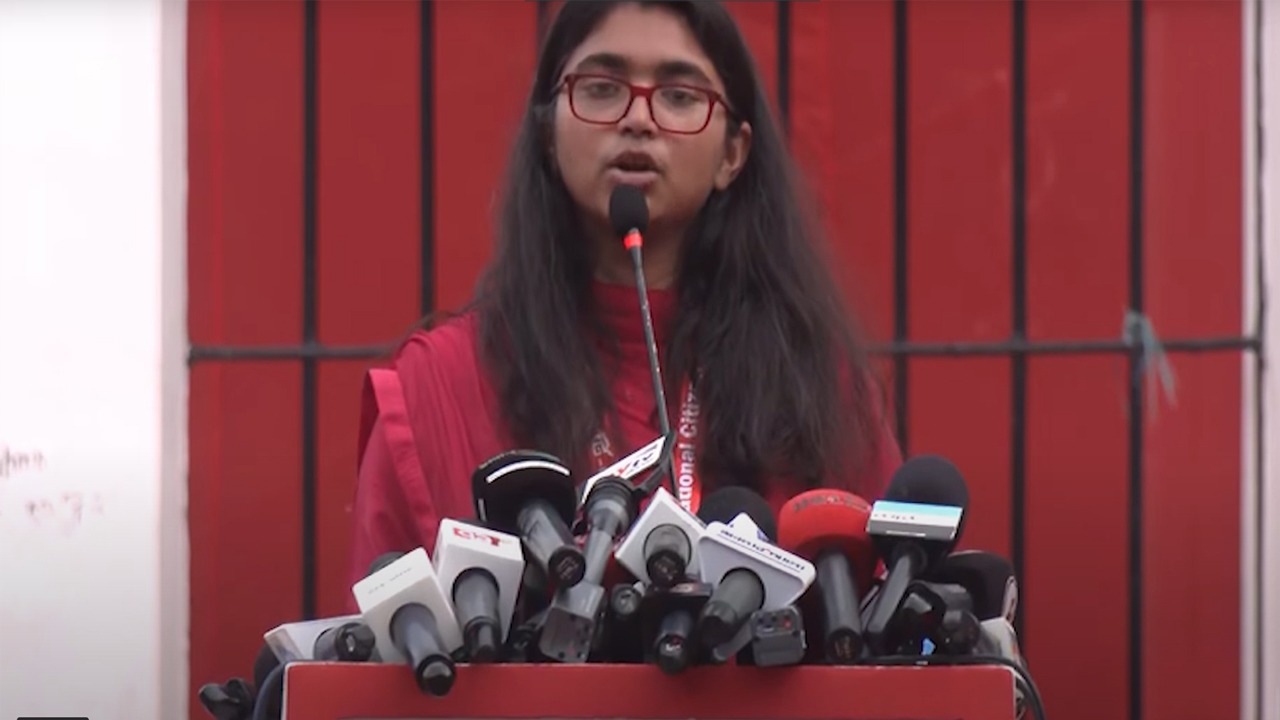 পেশিশক্তির রাজনীতি আর চলবে না : তাসনিম জারা