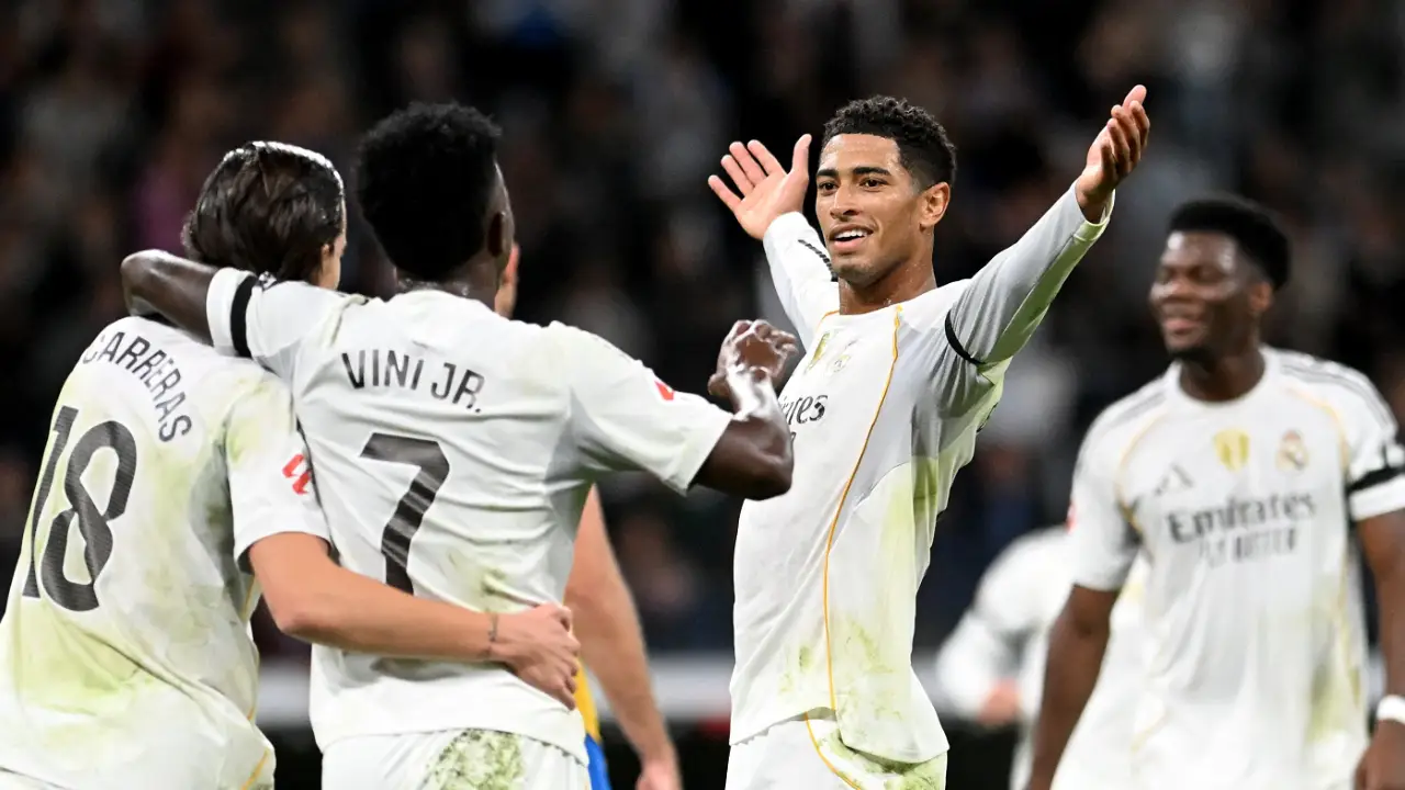 এমবাপ্পে-বেলিংহ্যাম ঝলকে মাদ্রিদের বড় জয়