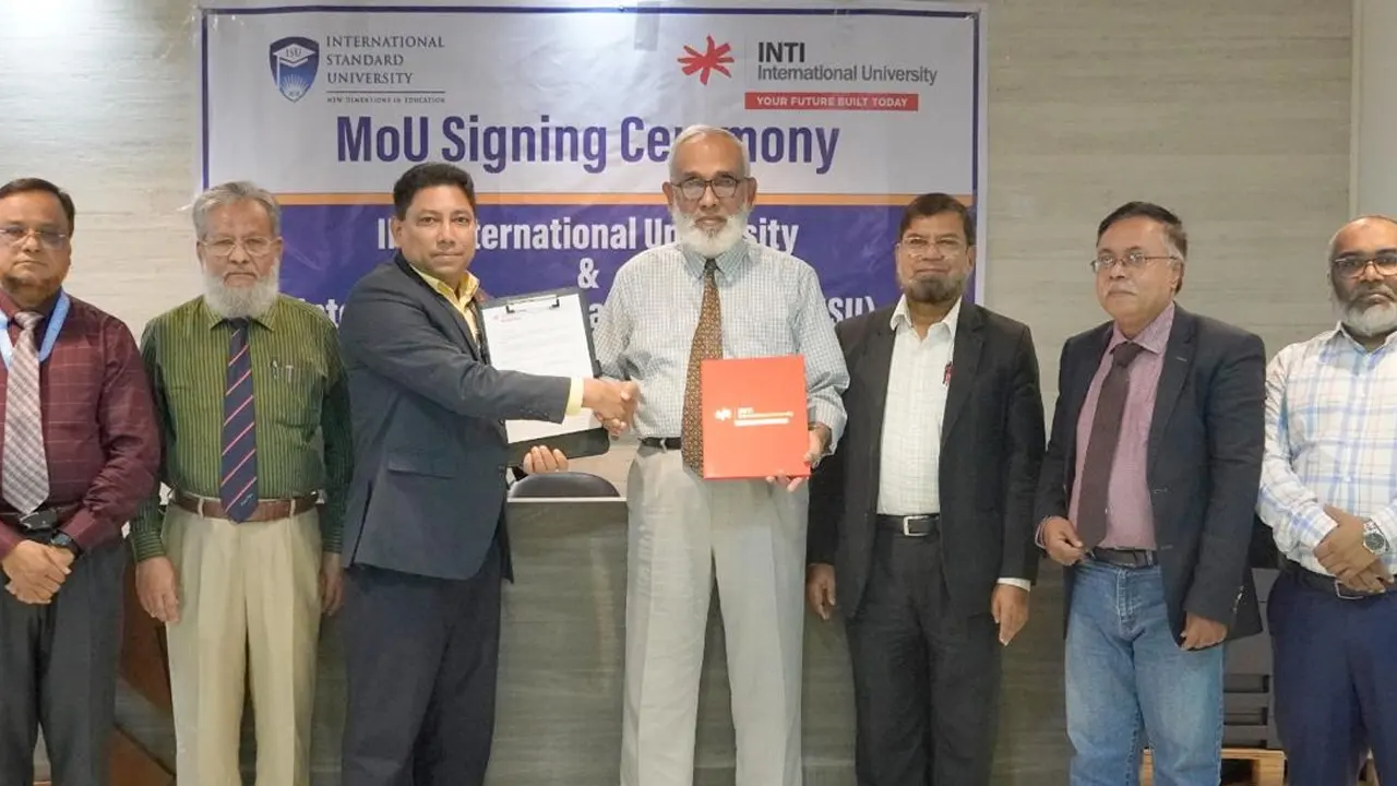 আইএসইউ ও মালয়েশিয়ার আইএনটিআই ইন্টারন্যাশনাল ইউনিভার্সিটির মধ্যে সমঝোতা স্মারক স্বাক্ষর