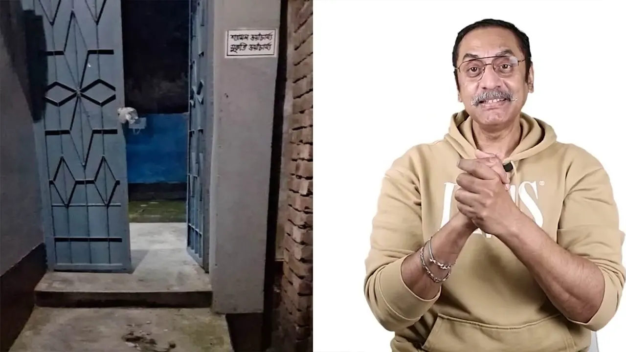 বগুড়ায় পিনাকী ভট্টাচার্যের বাড়িতে অগ্নিসংযোগের চেষ্টা