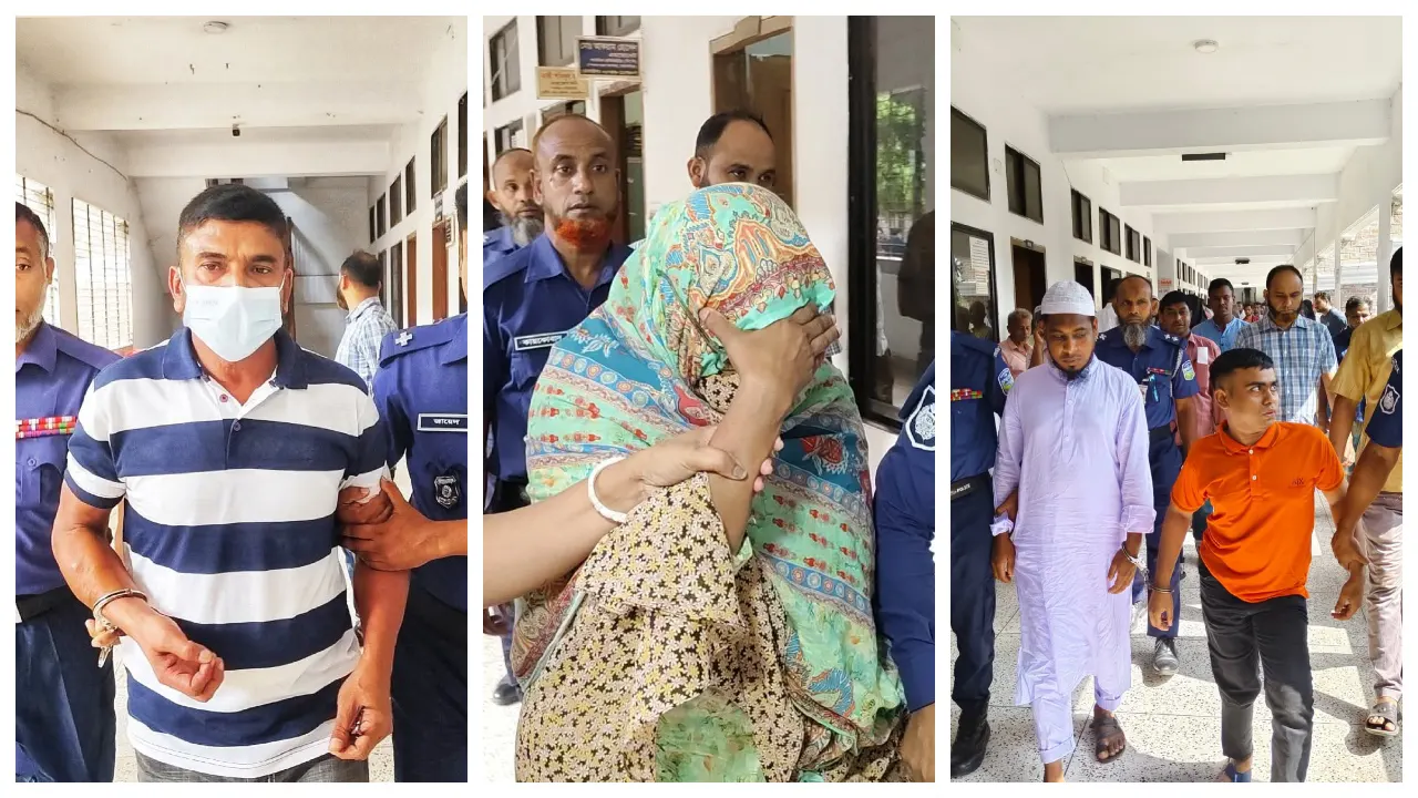 ময়মনসিংহে পৃথক দুটি হত্যা মামলায় তিনজনের মৃত্যুদণ্ড