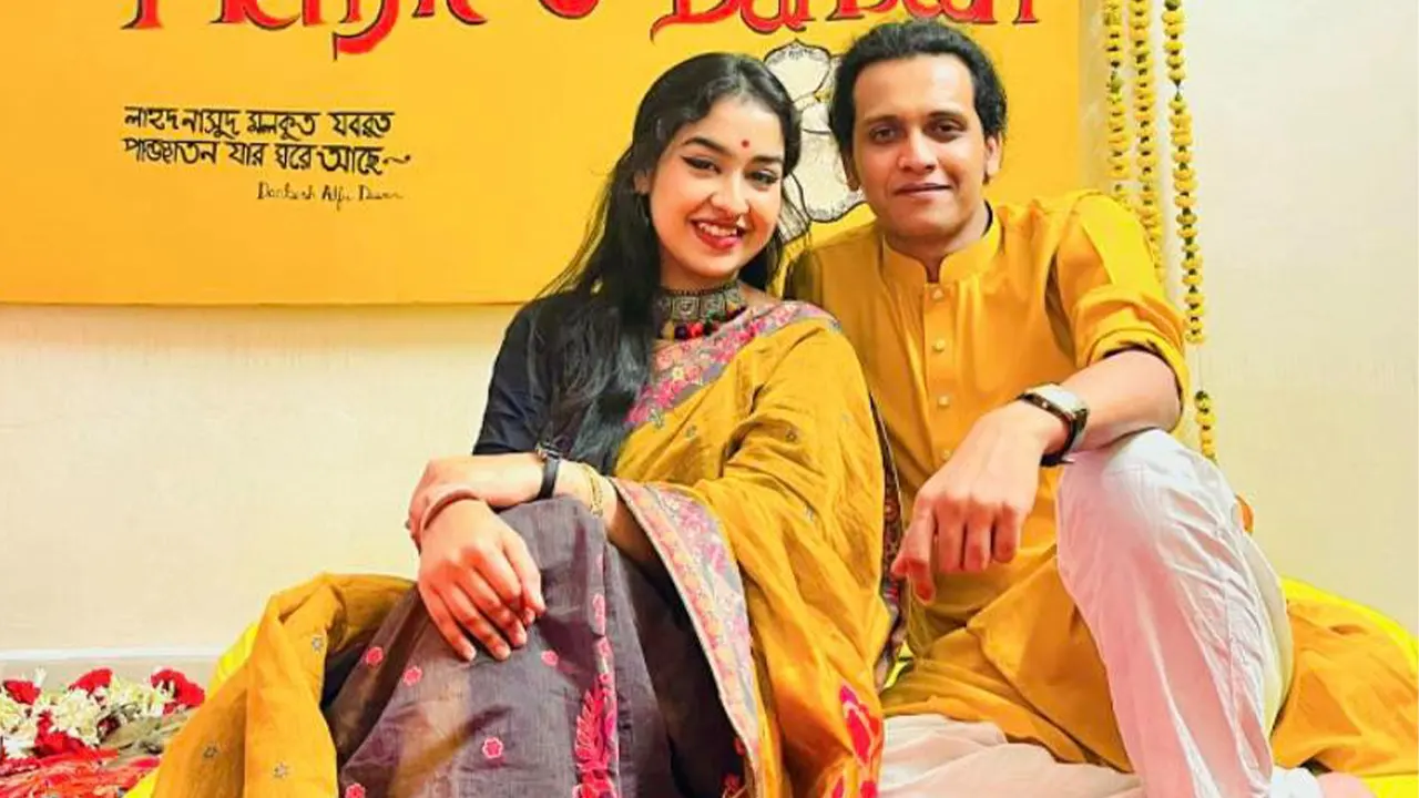 সাগর দেওয়ান ও তার স্ত্রী I ছবি : সংগৃহীত