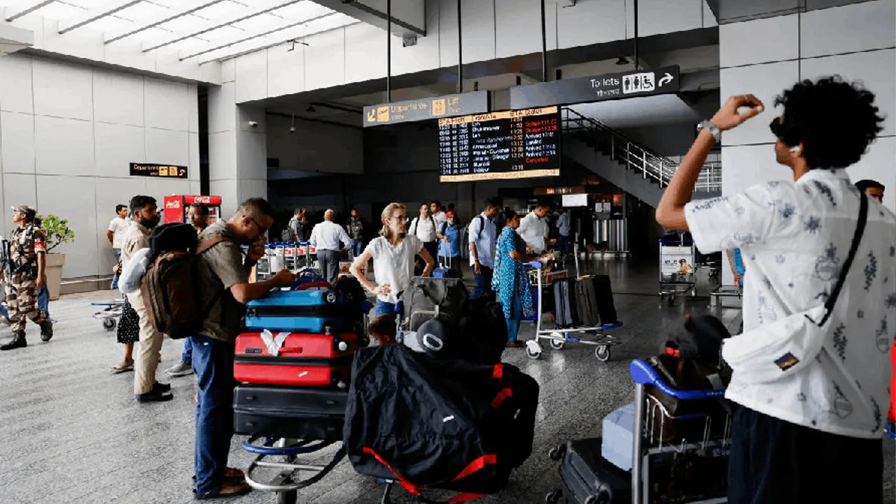 দিল্লিতে শতাধিক ফ্লাইট বিলম্ব, দুর্ভোগ চরমে