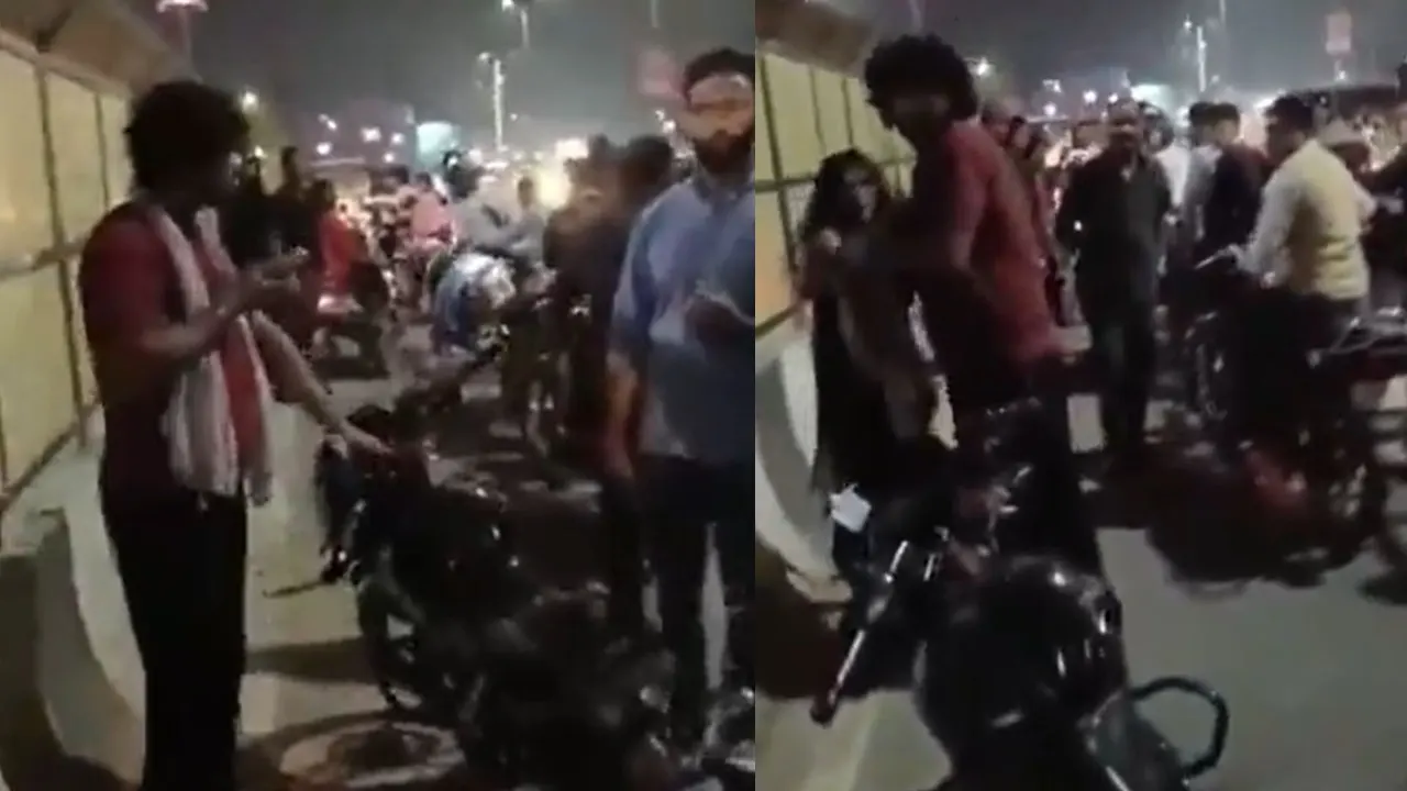 প্রকাশ্যে তরুণীর ওড়না ধরে টান, অতঃপর...