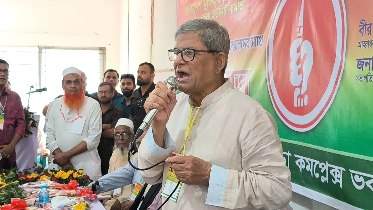 নির্বাচন বানচাল-পিছিয়ে দেওয়া মানে দেশের সর্বনাশ হওয়া : মির্জা ফখরুল