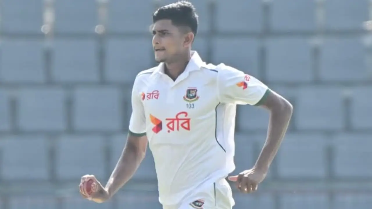 বল ছুঁড়ে মেরে শাস্তির মুখে নাহিদ রানা