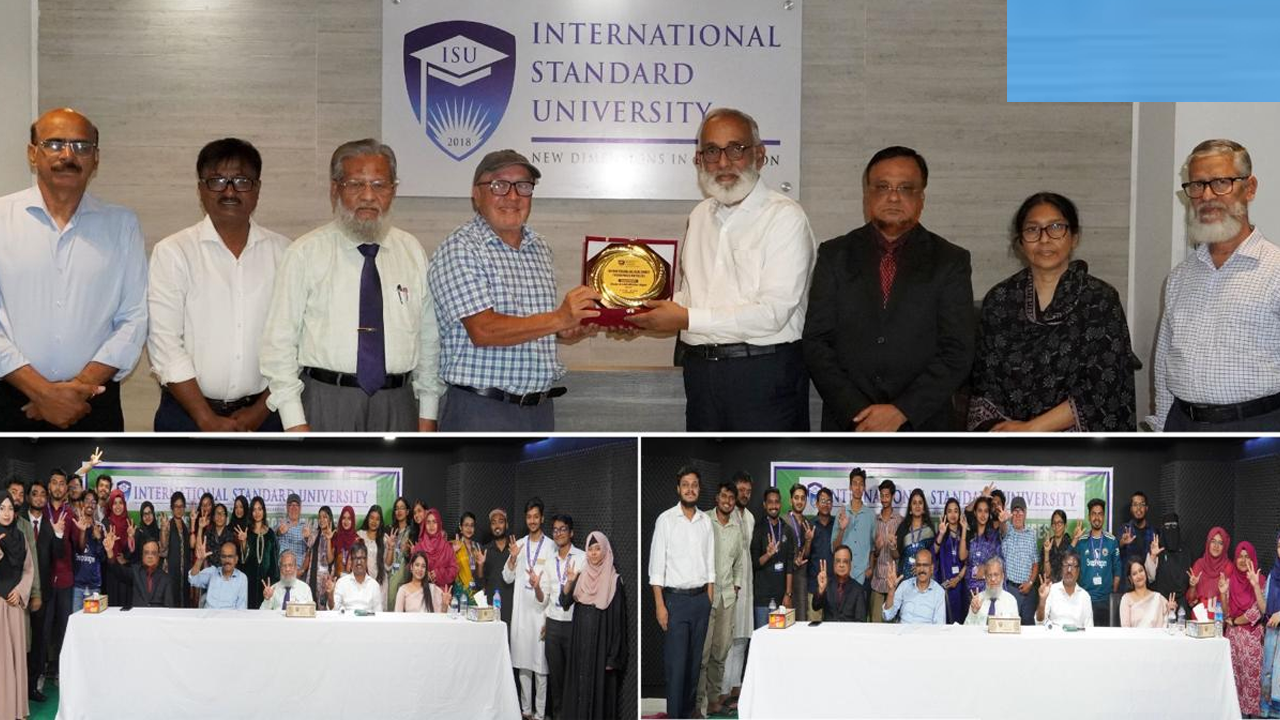 শান্তি ও অহিংসার বার্তা নিয়ে আইএসইউতে অনুপ্রেরণামূলক সেমিনার