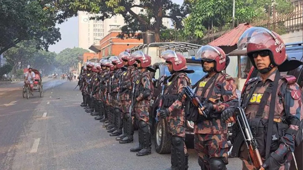ঢাকা ও আশপাশের জেলায় ১৪ প্লাটুন বিজিবি মোতায়েন