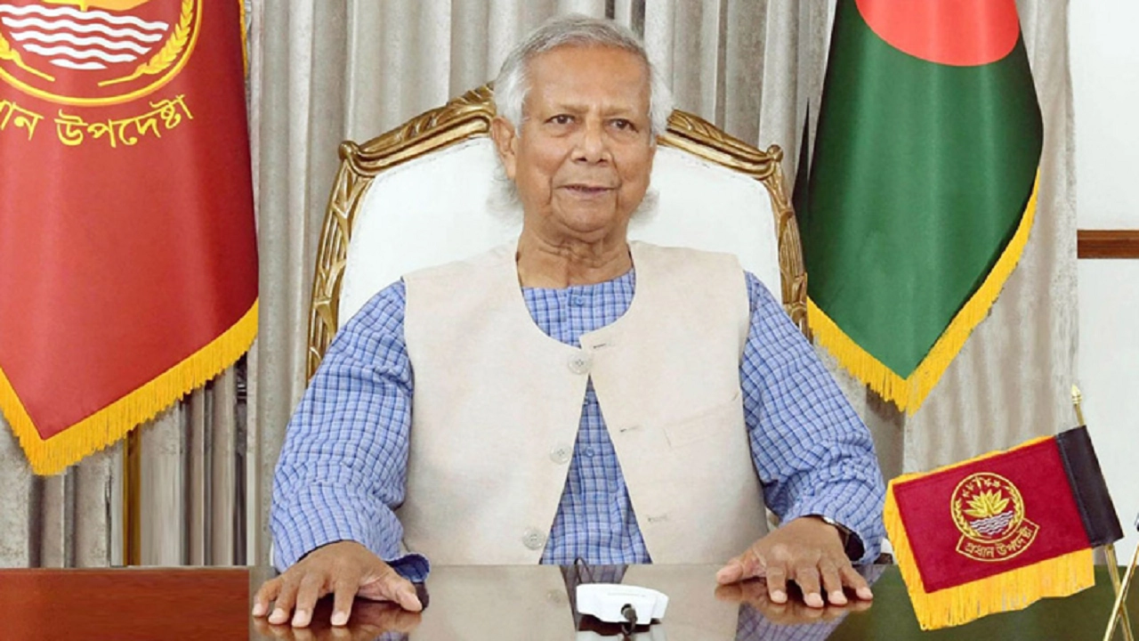 প্রধান উপদেষ্টা অধ্যাপক ড. মুহাম্মদ ইউনূস। পুরোনো ছবি