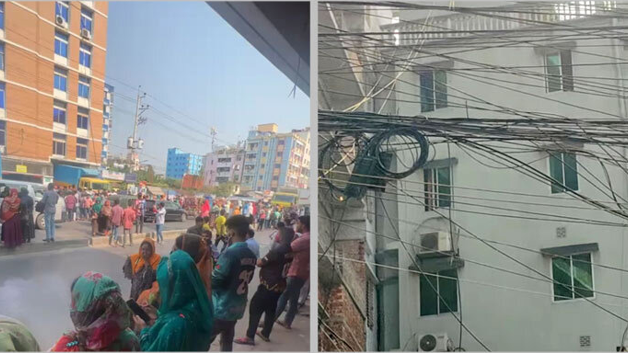 ভূমিকম্পে গাজীপুরে স্কুল-মসজিদসহ বেশ কয়েকটি বাড়িতে ফাটল