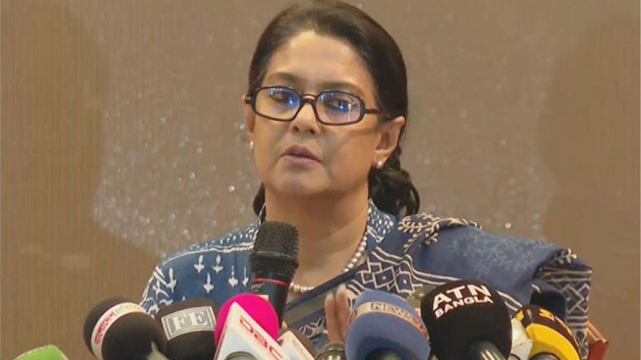 পরিবেশ, বন ও জলবায়ু পরিবর্তন উপদেষ্টা সৈয়দা রিজওয়ানা হাসান। পুরোনো ছবি