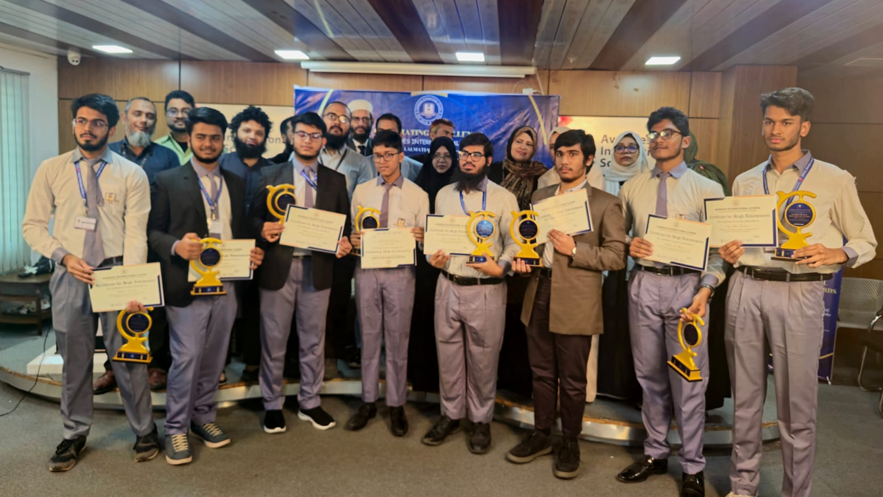 এভেরোজ ইন্টারন্যাশনাল স্কুলে কৃতী শিক্ষার্থী সংবর্ধনা অনুষ্ঠিত