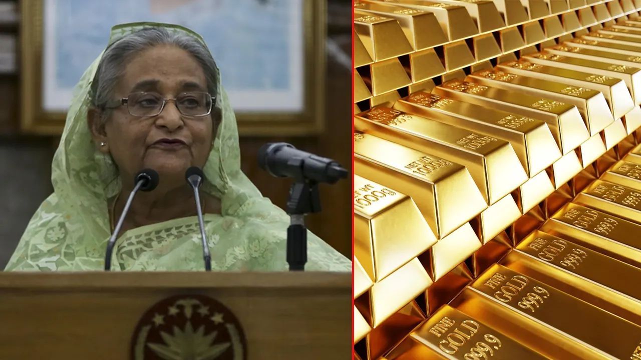 অগ্রণী ব্যাংকের লকারে শেখ হাসিনার ৮৩২ ভরি স্বর্ণ