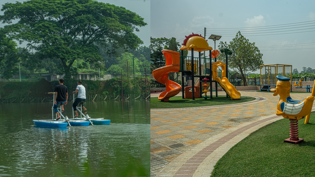 শহুরে ব্যস্ততায় স্বস্তি দিতে আমিন মোহাম্মদ এগ্রোর প্রাকৃতিক পিকনিক স্পট