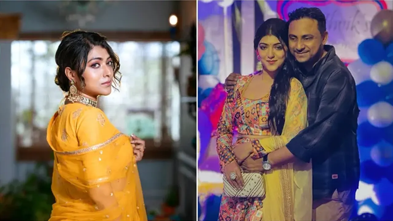 রিয়া গাঙ্গুলী ও তার স্বামী অরিন্দম চক্রবর্তী I ছবি: সংগৃহীত