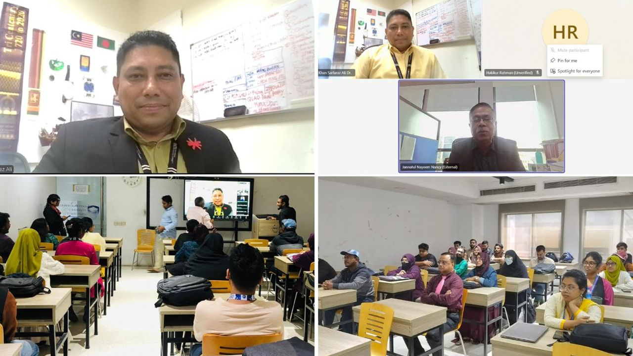 আইএসইউ-আইএনটিআই সহযোগিতা জোরদার, উচ্চশিক্ষা প্রস্তুতি বিষয়ক ওয়েবিনার অনুষ্ঠিত