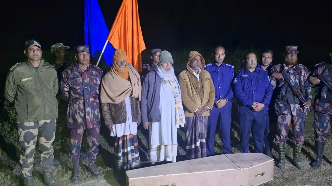 সীমান্তে বাংলাদেশি গুলিবিদ্ধ মরদেহ ফেরত দিল ভারত