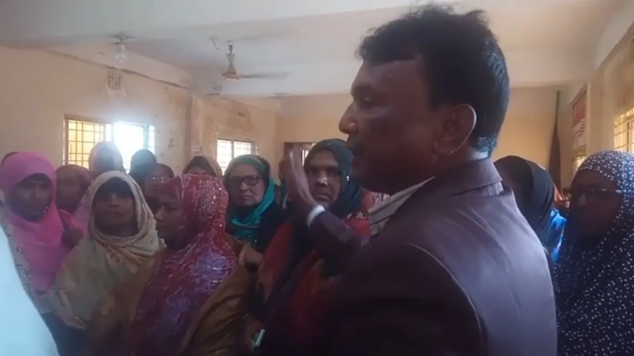 টাকা দিয়ে নারীদের এনে জাপার বিজয় র‍্যালি, ভিডিও ভাইরাল 