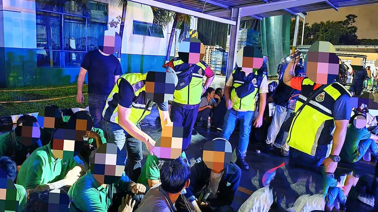 মালয়েশিয়ায় সিংগাপুর সীমান্ত সংলগ্ন রাজ্য থেকে তাদের আটক করা হয়েছে। ছবি : কালবেলা