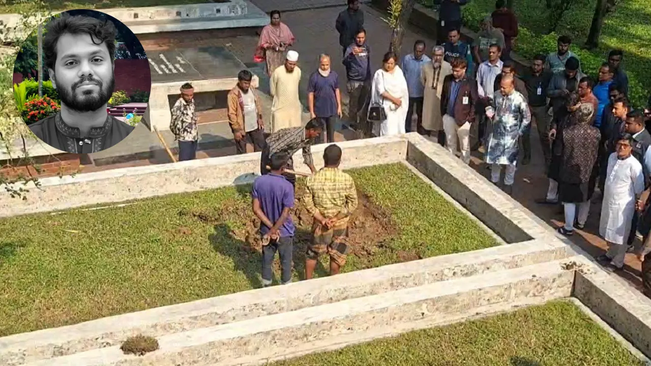 কবি নজরুলের কবরের পাশে হাদিকে দাফনের সিদ্ধান্ত