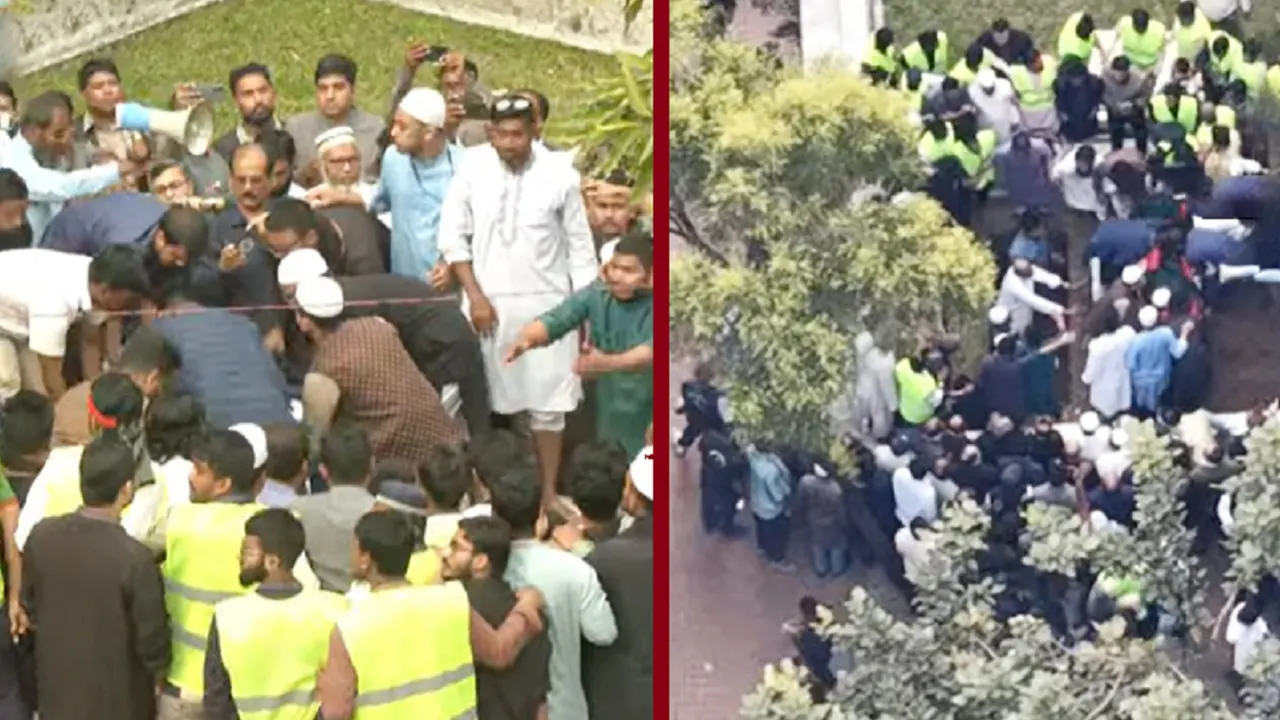 শহীদ হাদির দাফন সম্পন্ন 