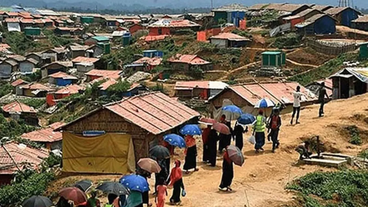 রোহিঙ্গা ক্যাম্প। ছবি : সংগৃহীত