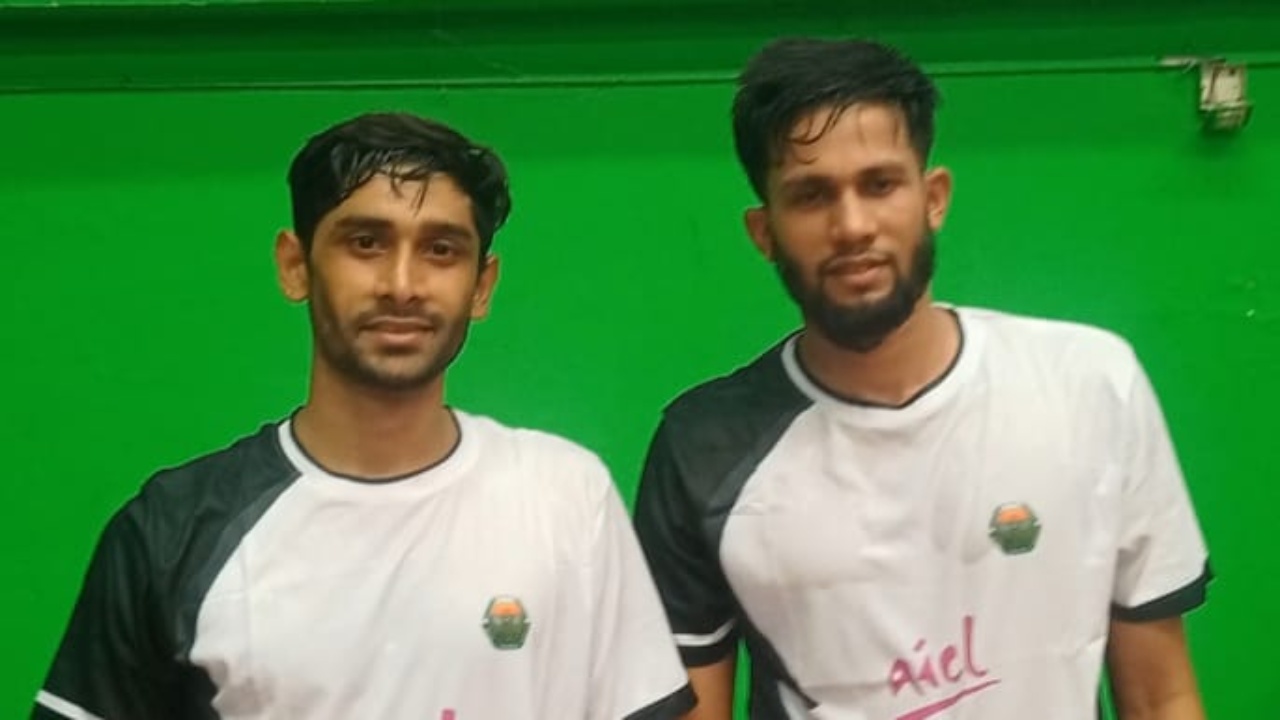 পুরুষ দ্বৈতের শেষ ষোলোতে জায়গা করে নিয়েছেন রিয়াদুল-তনয়। ছবি : সংগৃহীত