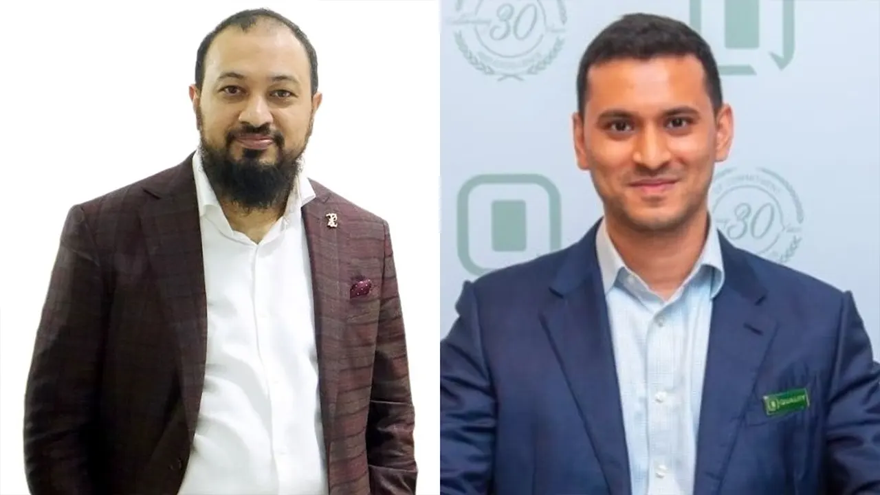 বা থেকে বিপিআইএর সভাপতি মোশারফ হোসাইন চৌধুরী এবং মহাসচিব মো. সাফির রহমান। ছবি : কালবেলা