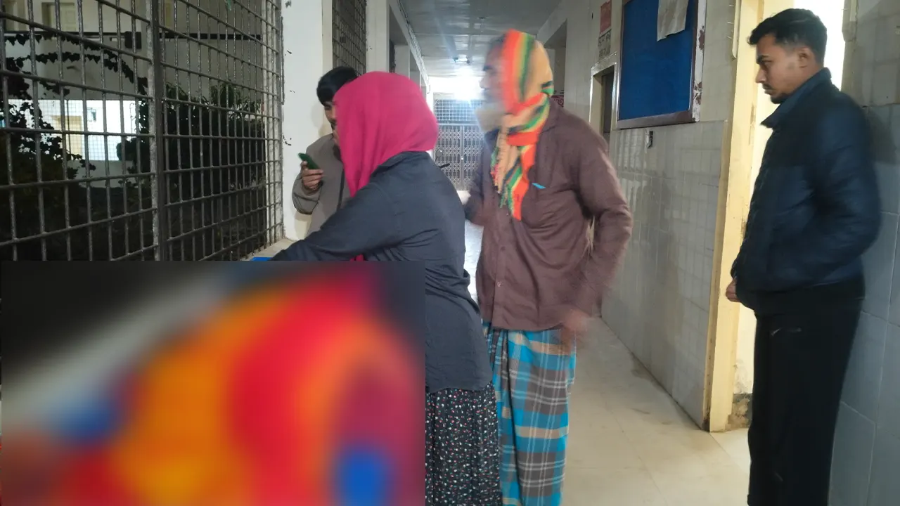 ব্রাহ্মণবাড়িয়ার কসবায় অটোরিকশা থেকে পড়ে ট্রাকচাপায় একজন নিহত। ছবি : কালবেলা