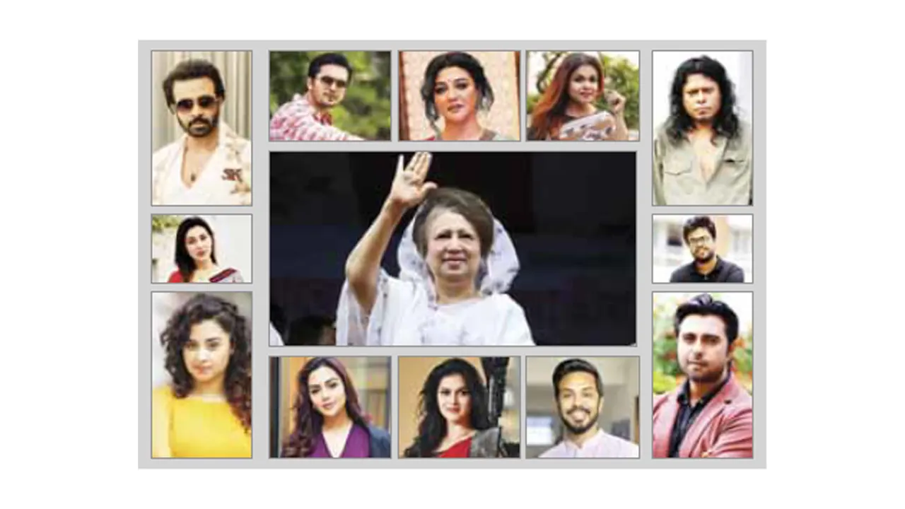 খালেদা জিয়ার প্রয়াণে তারকাদের শোক