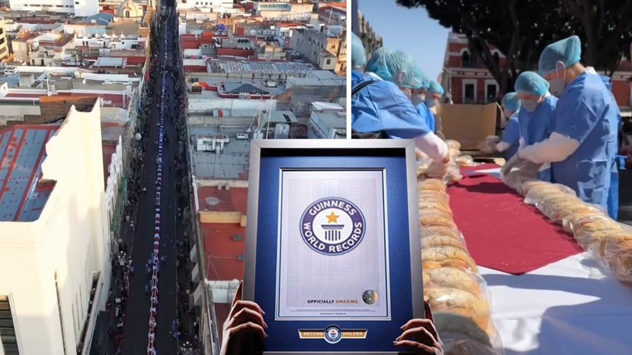 বিশ্ব রেকর্ড ভেঙে বানানো হলো ৬ কিলোমিটার রুটি
