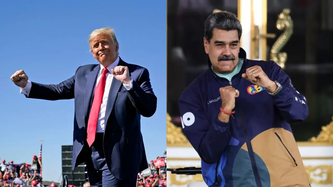 মাদুরোর বিরুদ্ধে নিজের নাচ নকলের অভিযোগ করলেন ট্রাম্প