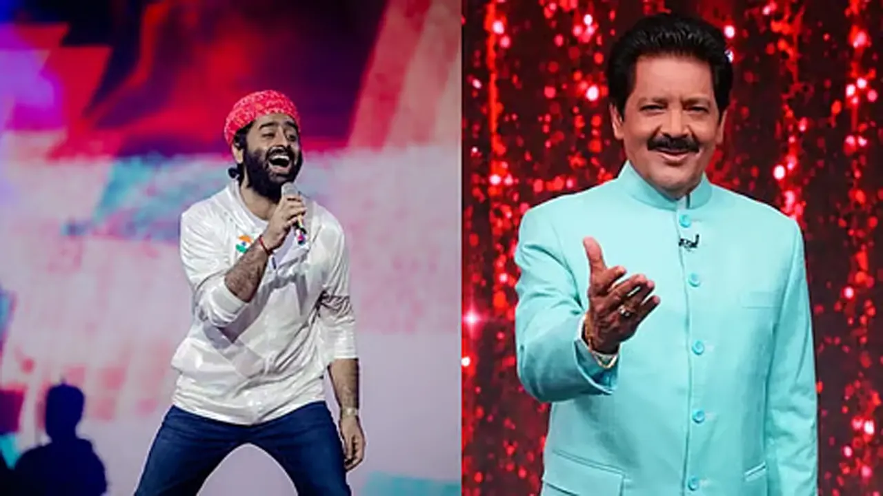 অরিজিৎ সিং ও উদিত নারায়ণ। ছবি : সংগৃহীত