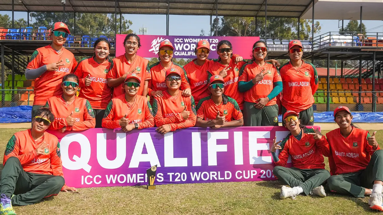 যুক্তরাষ্ট্রের বিপক্ষে জিতে বিশ্বকাপের টিকিট কাটে টাইগ্রেসরা। ছবি : সংগৃহীত